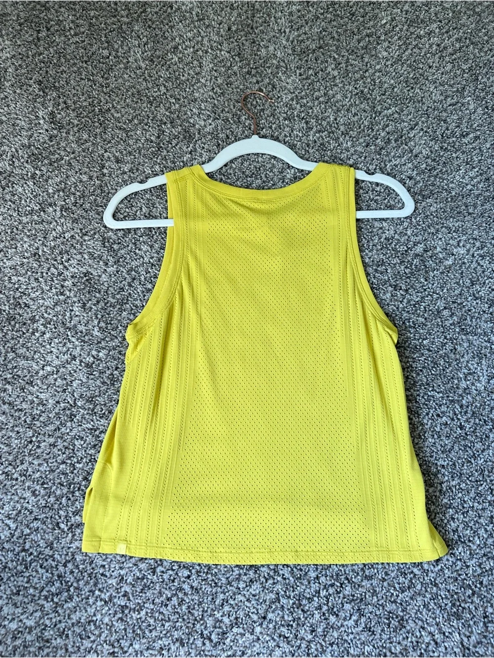 Yellow Lululemon Performance Tank Top - Picture 2 of 3